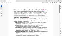Race and Mental Health Discussion Board